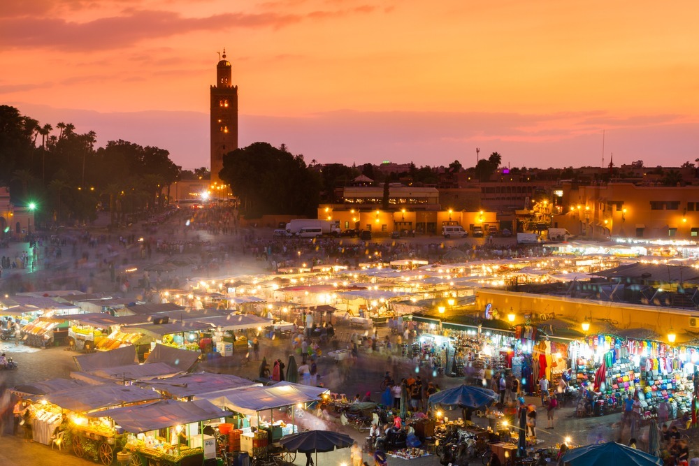 marrakech maroc destination des francais